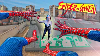SPIDER-MAN vs SPIDER-GWEN (Epic Chase In Real Life)