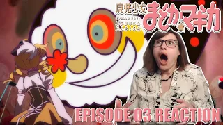 Puella Magi Madoka Magica: Episode 3 Reaction! I'M NOT AFRAID OF ANYTHING ANYMORE!?