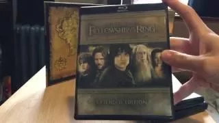 The Lord of The Rings -  Extended Edition Trilogy - Box Set Unboxing!!! (Blu Ray)