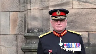 Edinburgh Castle Armistice Memorial Service 2018