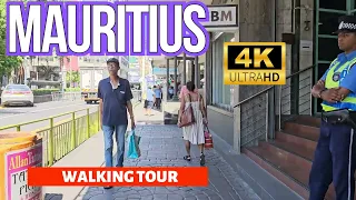 Mauritius Walking Tour - Exploring Port Louis [ 4K HDR - 60 fps ]