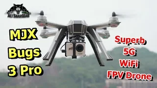 MJX Bugs 3 Pro 5G WiFi FPV GPS RC Drone 720P HD Camera UAV RTF