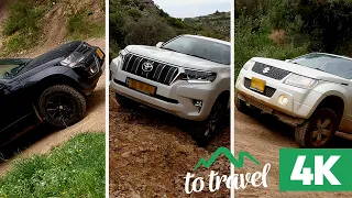 Toyota Land Cruiser, Suzuki Grand Vitara, Dacia Duster Off Road