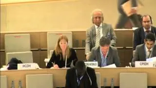 Human Rights Council on the environment