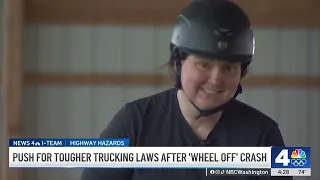 Family fights for tougher trucking safety laws after incident disabled woman | NBC4 Washington