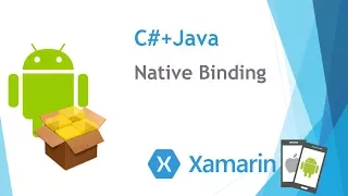 [Xamarin.Droid] Native Binding 使用AAR函式庫 (C# + Java)