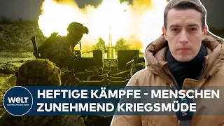 UKRAINE-KRIEG: Russische Frühjahrsoffensive - In Bachmut freut sich nicht jeder über neue Waffen