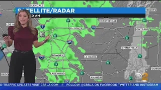 SoCal Wakes Up To Monday Morning Rainfall