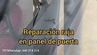 Tutorial: reparar reposabrazos de puerta.