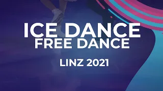 Anita STRAUB / Andreas STRAUB AUT | ICE DANCE FREE DANCE | Linz 2021 #JGPFigure