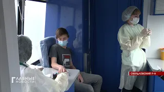 Орловчан из Богодухово вакцинировали от COVID