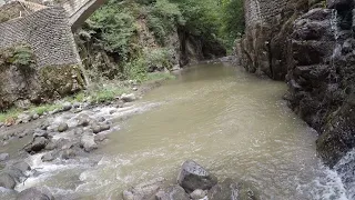 Водопад и просто небольшая горная река. один день с Самиром Али