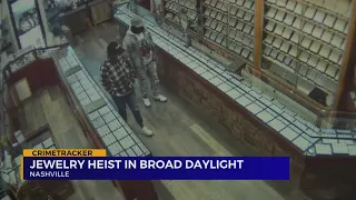 Jewelry heist in broad daylight