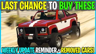 LAST CHANCE To Take Advantage Of This Weeks GTA Online Weekly Update Deals & Discounts!