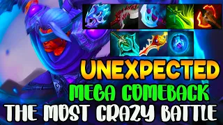 UNEXPECTED MEGA COMEBACK  - THE  MOST CRAZY BATTLE - DOTA 2 GAMEPLAY