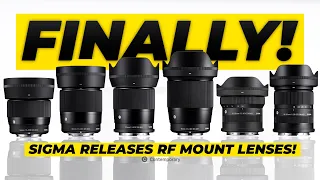 These lenses are a MUST HAVE for CANON EOS R7 | Sigma Canon RF lenses