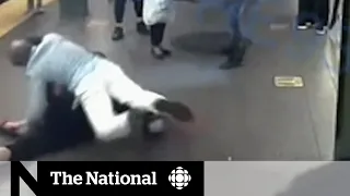 CBC camera operator saves woman from knife attack on New York subway