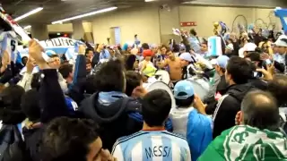 Argentina - Mexico 2010 World Cup - Argentinian fans celebrating