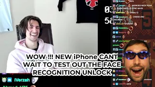 xQc Laugh Hilariously on Donos War Apple vs Android (Samsung)