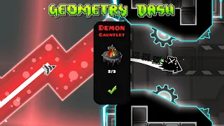 ПОСЛЕДНИЙ, ДЕМОНИЧЕСКИЙ ГАУНТЛЕТ 👹(Прохождение Demon Gauntlet)! ► Geometry Dash #96