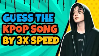 GUESS THE KPOP SONG BY 3X SPEED|| GAMES KPOP 2023