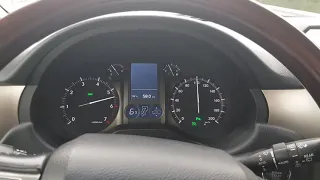 Lexus GX460 acceleration 0-130 km/h; разгон 0-130 км/ч