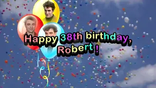 Happy 38th birthday, Robert Pattinson ! 13.  05.  2024  🎂 🍾🥂