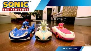 Sonic vs Amy vs Silver 1:28 Scale RC Showdown!