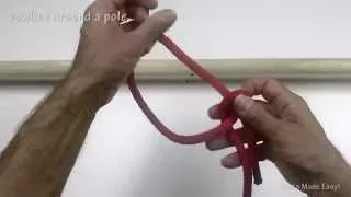 Bowline Around a Pole