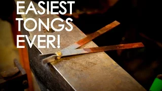 Super Quick Tongs: Making Blacksmith Tongs for the Beginner