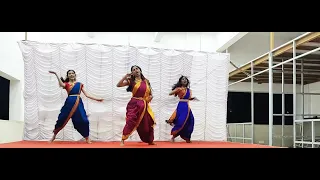 Cham cham | Raghu Pinjryat Ala | Dance Cover | Sangeeta Academy