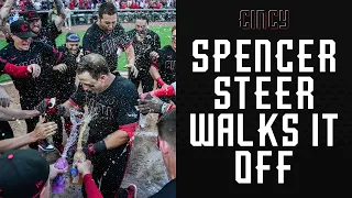 Spencer Steer's INSANE walk-off home run in extras