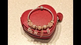 My PANDORA Rose Gold Charm COLLECTION 2018 ❤️