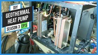 DIY Geothermal Heat Pump. Season 3. Ep5. Fixing heat pump design mistakes.