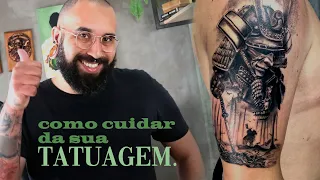 COMO CUIDAR DA SUA TATUAGEM: CICATRIZAÇÃO PERFEITA