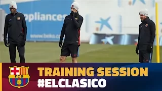 Return to training with El Clásico on the horizon