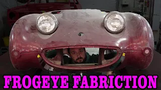 Tricky Fabrication on a Frogeye Sprite Front End