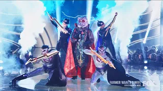 The Masked Singer 9 - Wolf sings The Doors' Break on Through