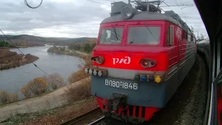 Забайкалье западней ст. Хилок из окна поезда