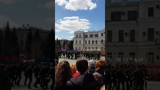 Парад в Омске. День Победы Парад 2018