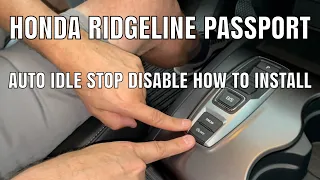 Tired of the Auto Idle Shutoff? Introducing the IDLESTOPPER from the Ridgeline Store for your Honda