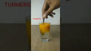 Lime Water Vs Turmeric Experiment #shorts #viral