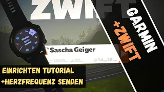 Garmin mit Zwift Tutorial deutsch