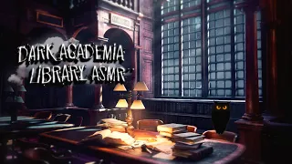 Dark Academia Library ASMR Ambience