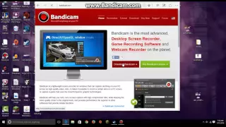 How to Install Bandicam! Windows 10 Edition!