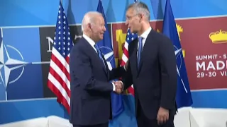 Biden announces US military reinforcements in Europe | AFP