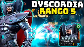 ¡Dyscordia A Rango 5! El Primer God Tier De 2021 Destrozara MCOC - Potencial De Pelea A Pelea