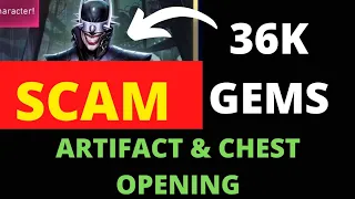 Batman who Laughs chest opening | Dark Metal Artifact Opening | Complete Scam Injustice 2 Mobile |