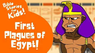 Bible Stories for Kids: Moses and the First Plagues of Egypt