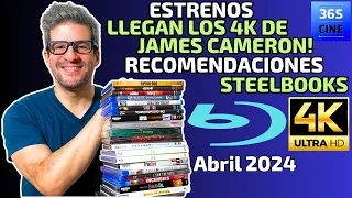 Llegan los 4K de James Cameron! Nuevos Blu-ray y 4K Ultra HD en la colección! (Abril 2024)